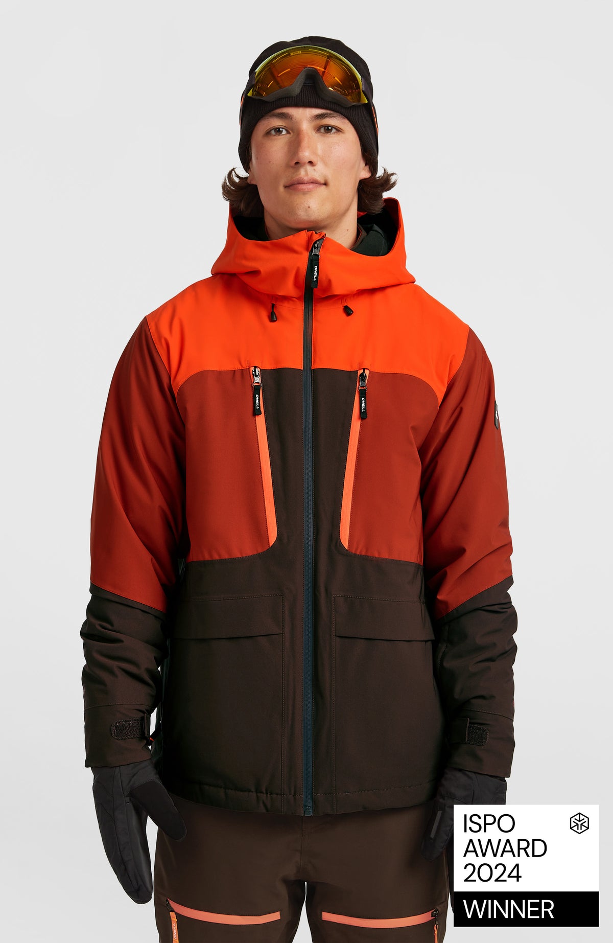 FWC’Peak Fire Snow Jacket | Flame Colour Block