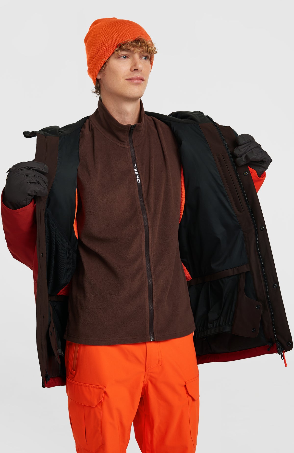 FWC'Peak Pro Snow Jacket | Bonfire Colour Block