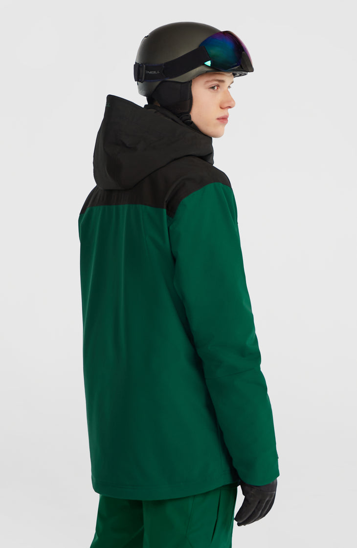 FWC'Peak Snow Jacket | Emerald Envy Colour Block