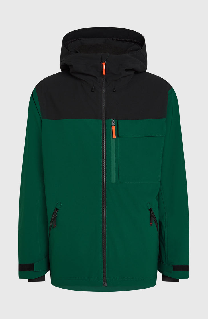 FWC'Peak Snow Jacket | Emerald Envy Colour Block