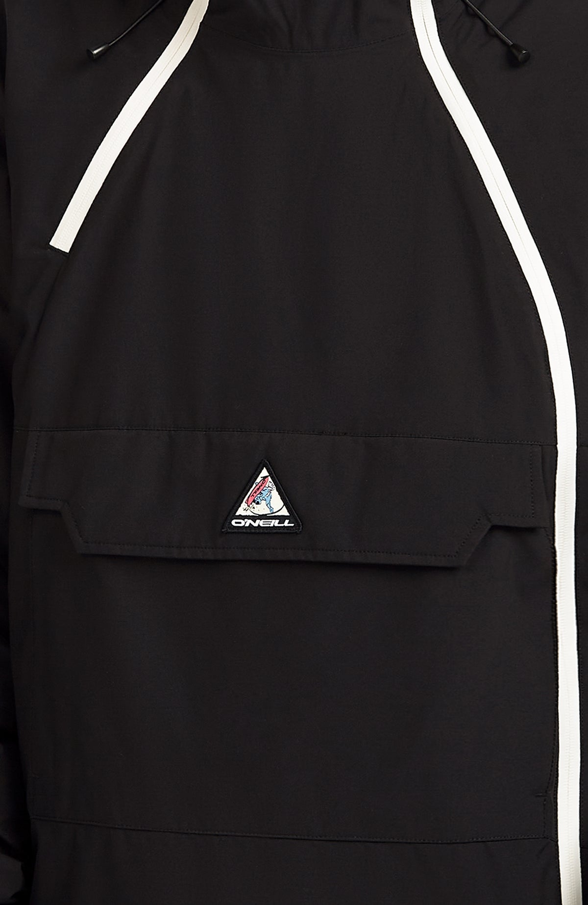 FWC'Play Asymmetric Snow Jacket | Black Out