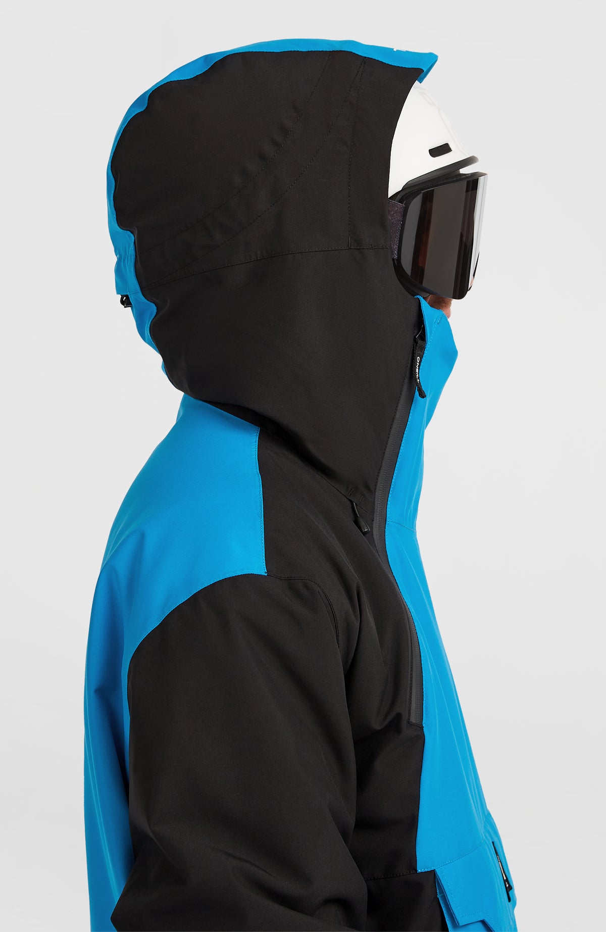 FWC'Play Asymmetric Snow Jacket | Ocean Melody Colour Block