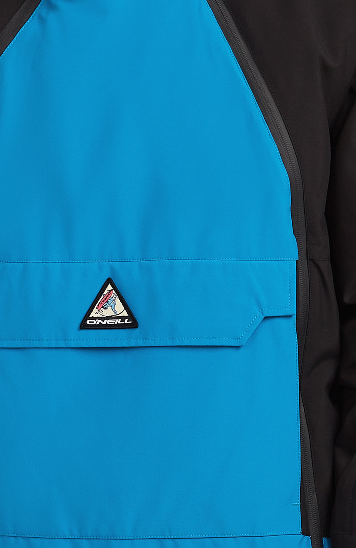 FWC'Play Asymmetric Snow Jacket | Ocean Melody Colour Block