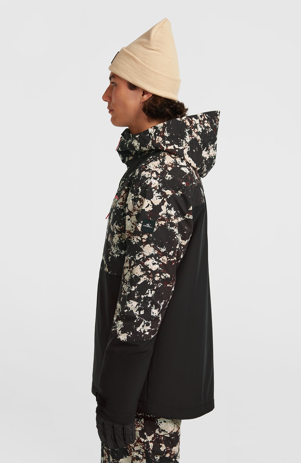 FWC'Cruz Triple Snow Jacket | Black/Beige Quarry