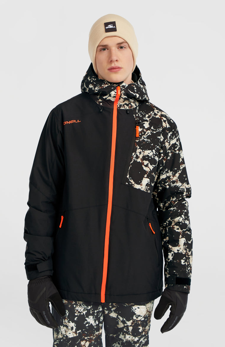 FWC'Cruz Block Snow Jacket | Black/Beige Quarry FWC'Cruz Block Snow Jacket | Black/Beige Quarry