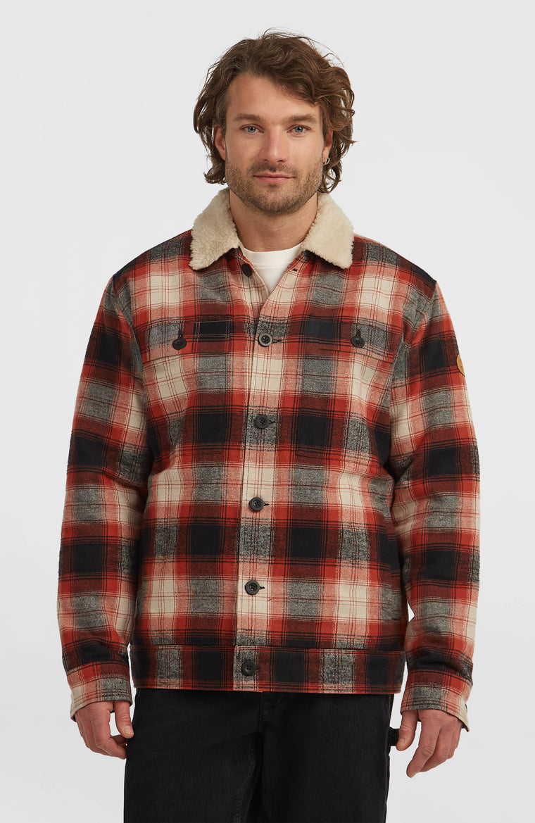 O'Riginals Fleece-Lined Jacket | Bonfire Check O'Riginals Fleece-Lined Jacket | Bonfire Check