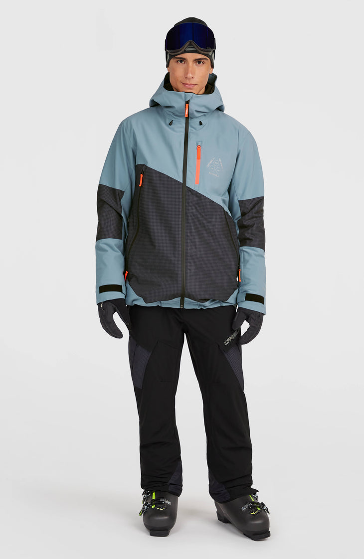 FWC’Peak Fire Snow Jacket | Murky Water Colour Block