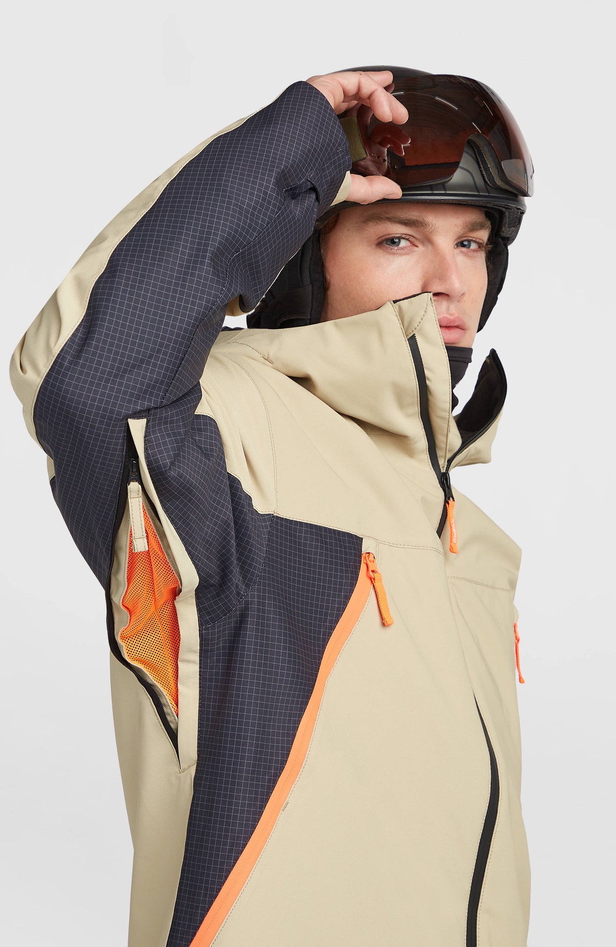 FWC'Peak Pro Snow Jacket | Olive Blush Colour Block