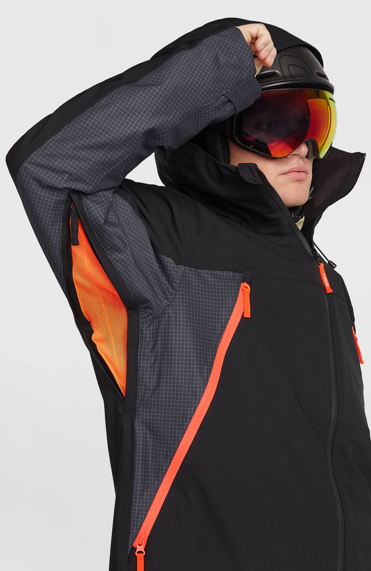 FWC'Peak Pro Snow Jacket | Black Out Colour Block