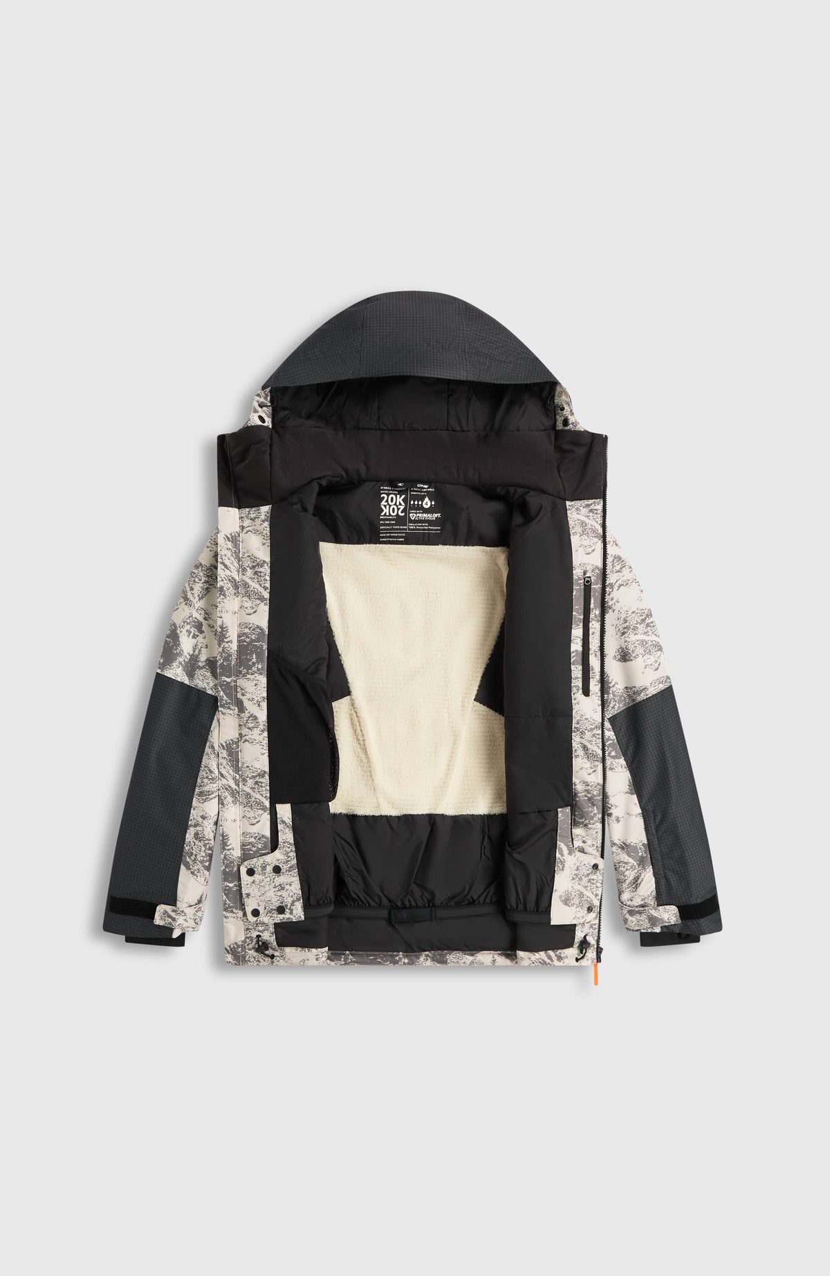 FWC'Peak Snow Jacket | Grey Mountain Landscape
