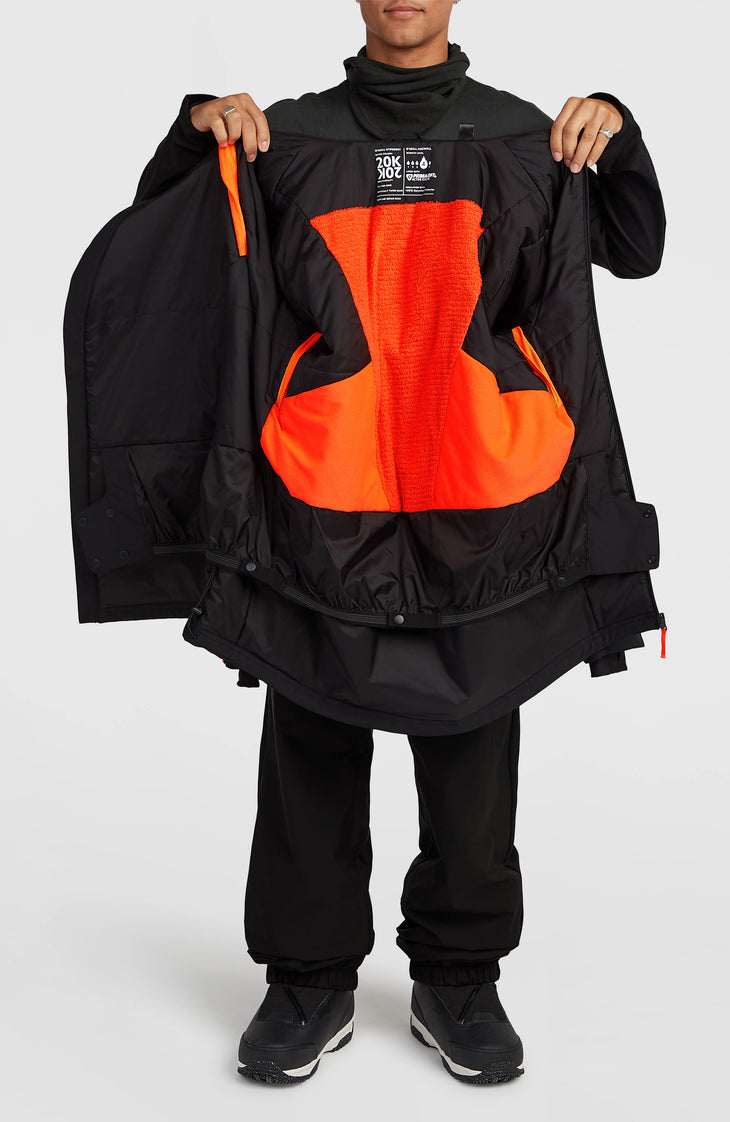 FWC'Play Asymmetric Snow Jacket | Black Out