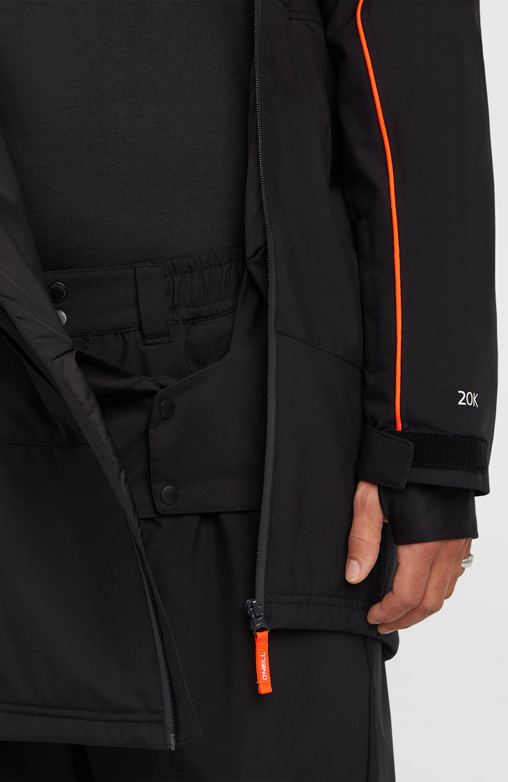 FWC'Play Asymmetric Snow Jacket | Black Out