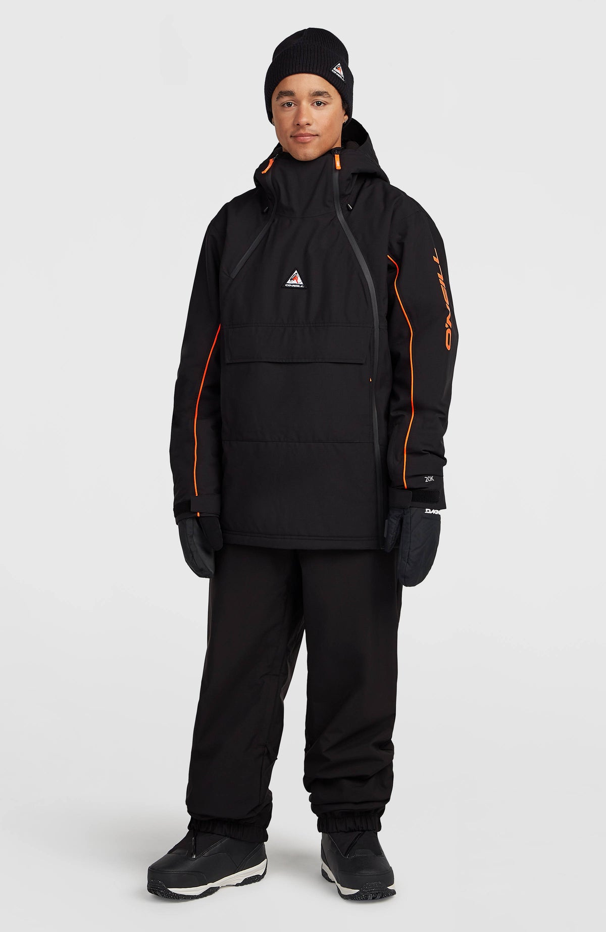 FWC'Play Asymmetric Snow Jacket | Black Out