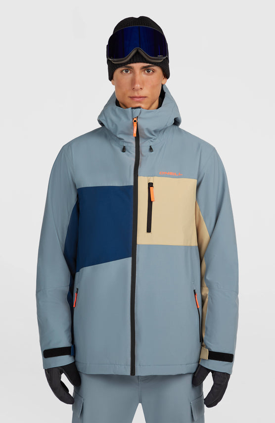 FWC'Cruz Triple Snow Jacket | Murky Water Colour Block