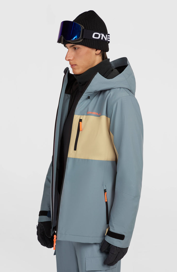 FWC'Cruz Triple Snow Jacket | Murky Water Colour Block