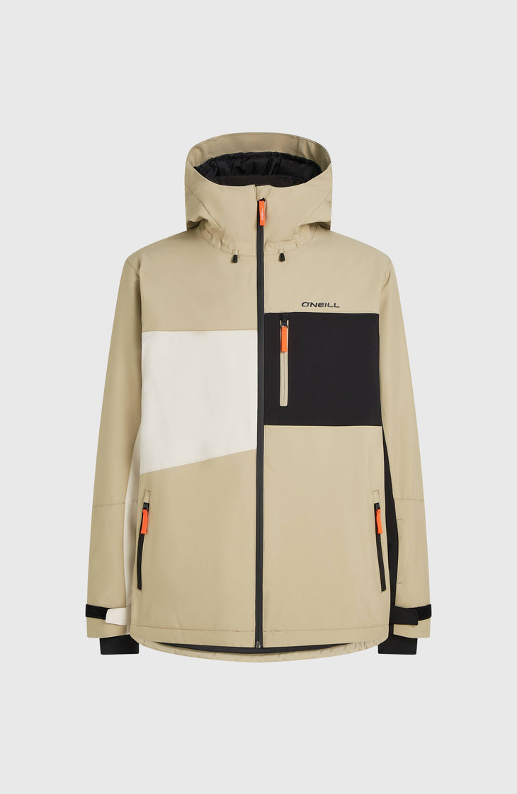 FWC'Cruz Triple Snow Jacket | Olive Blush Colour Block