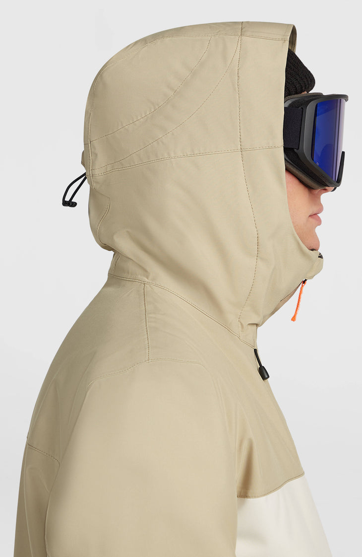 FWC'Cruz Triple Snow Jacket | Olive Blush Colour Block