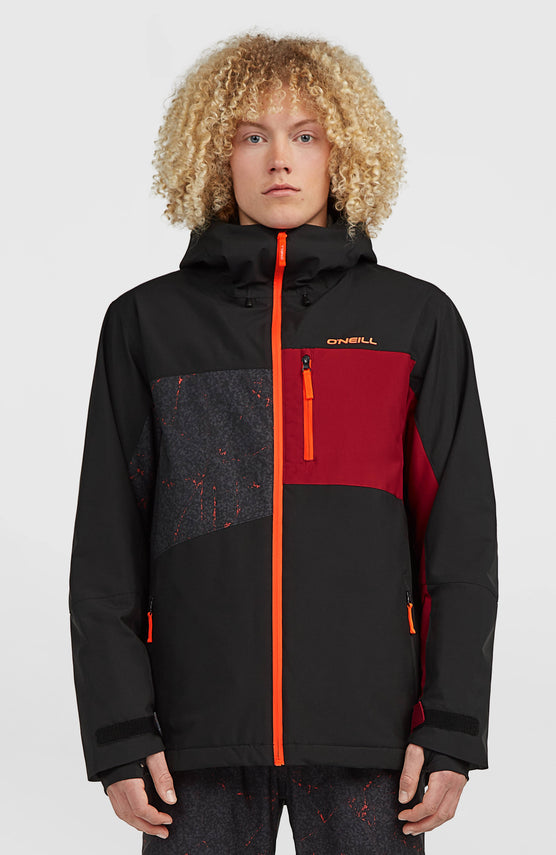 FWC'Cruz Triple Snow Jacket | Black Out Colour Block
