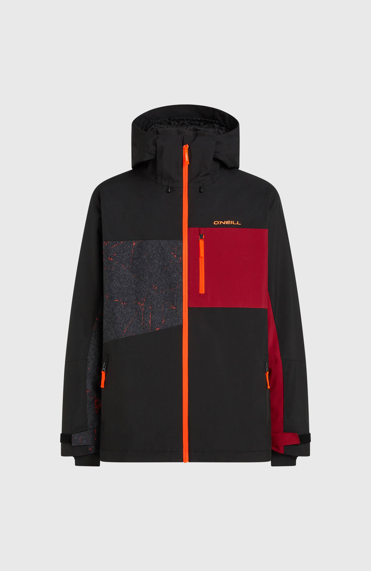 FWC'Cruz Triple Snow Jacket | Black Out Colour Block