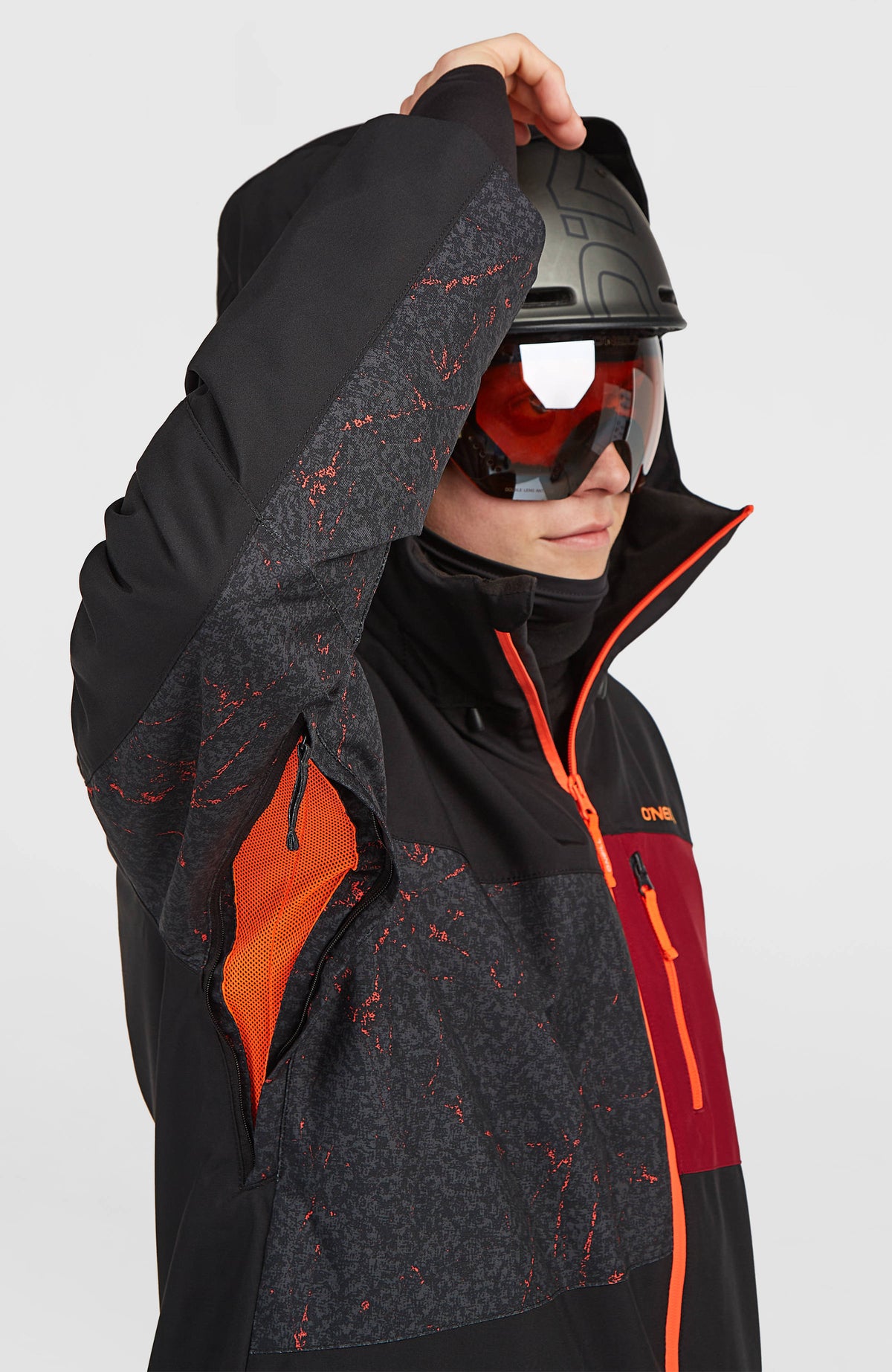 FWC'Cruz Triple Snow Jacket | Black Out Colour Block