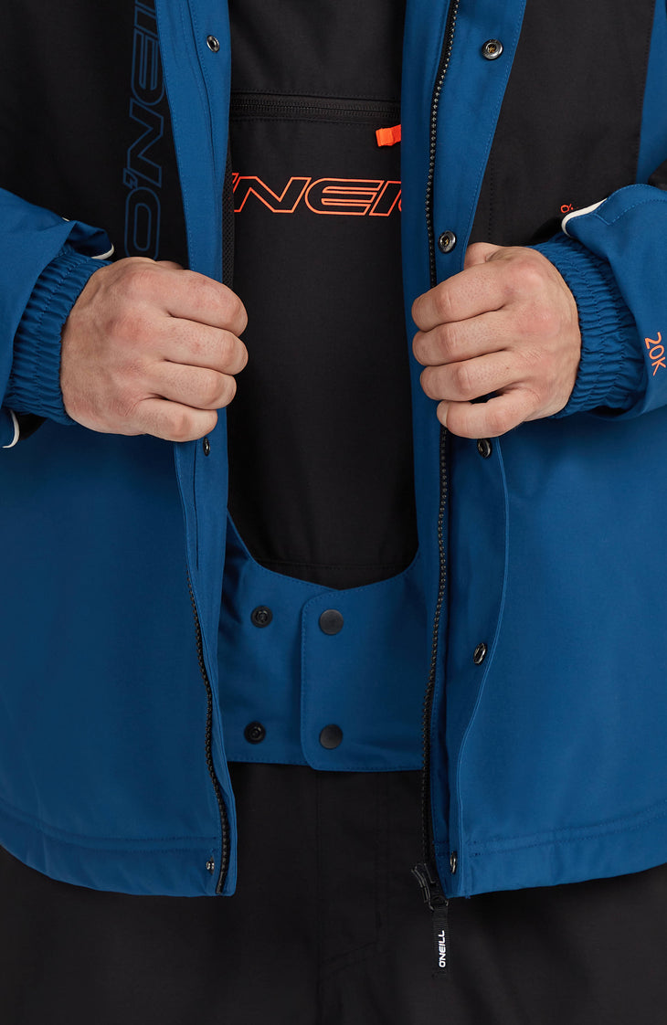 FWC'Play Shacket Snow Jacket | Regal Blue Colour Block