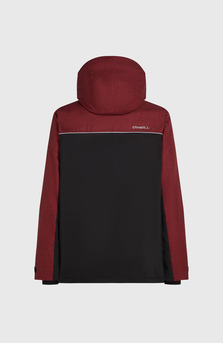 FWC'Cruz Melange Snow Jacket | Tamarillo Colour Block