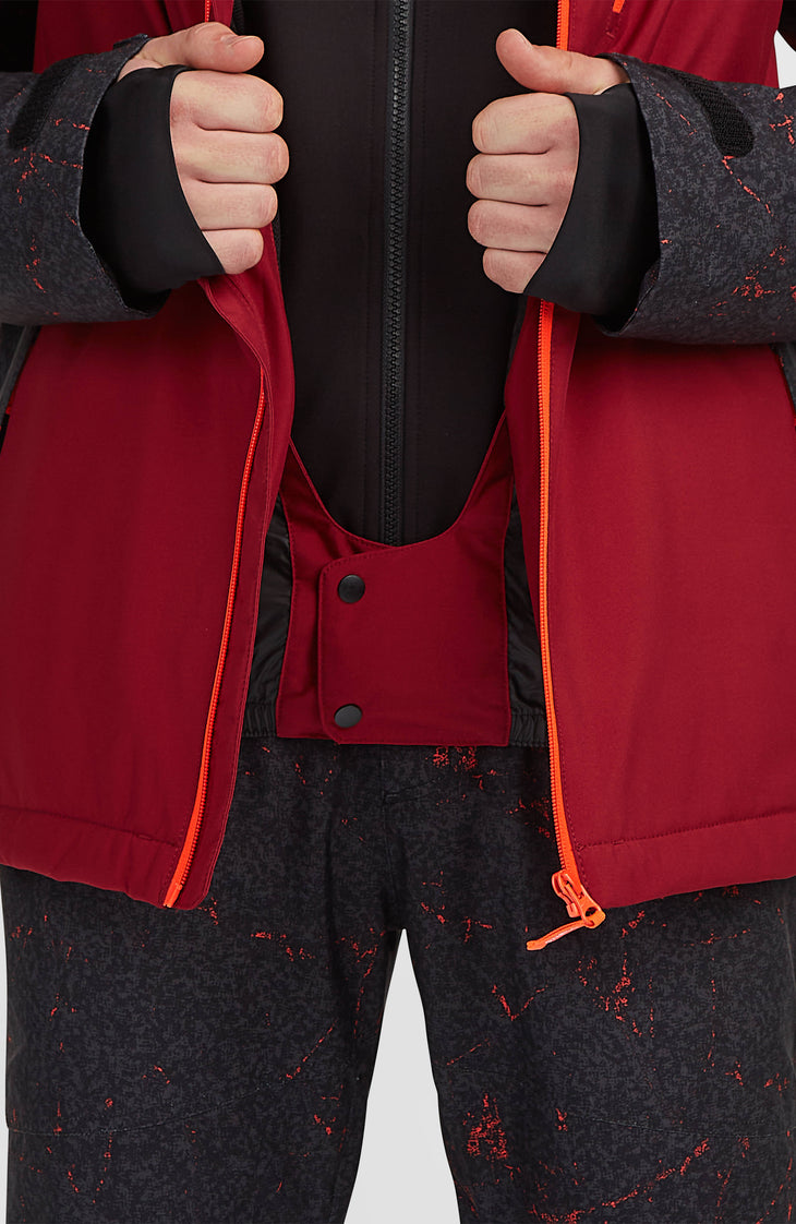 FWC'Cruz Duo Snow Jacket | Tamarillo Colour Block