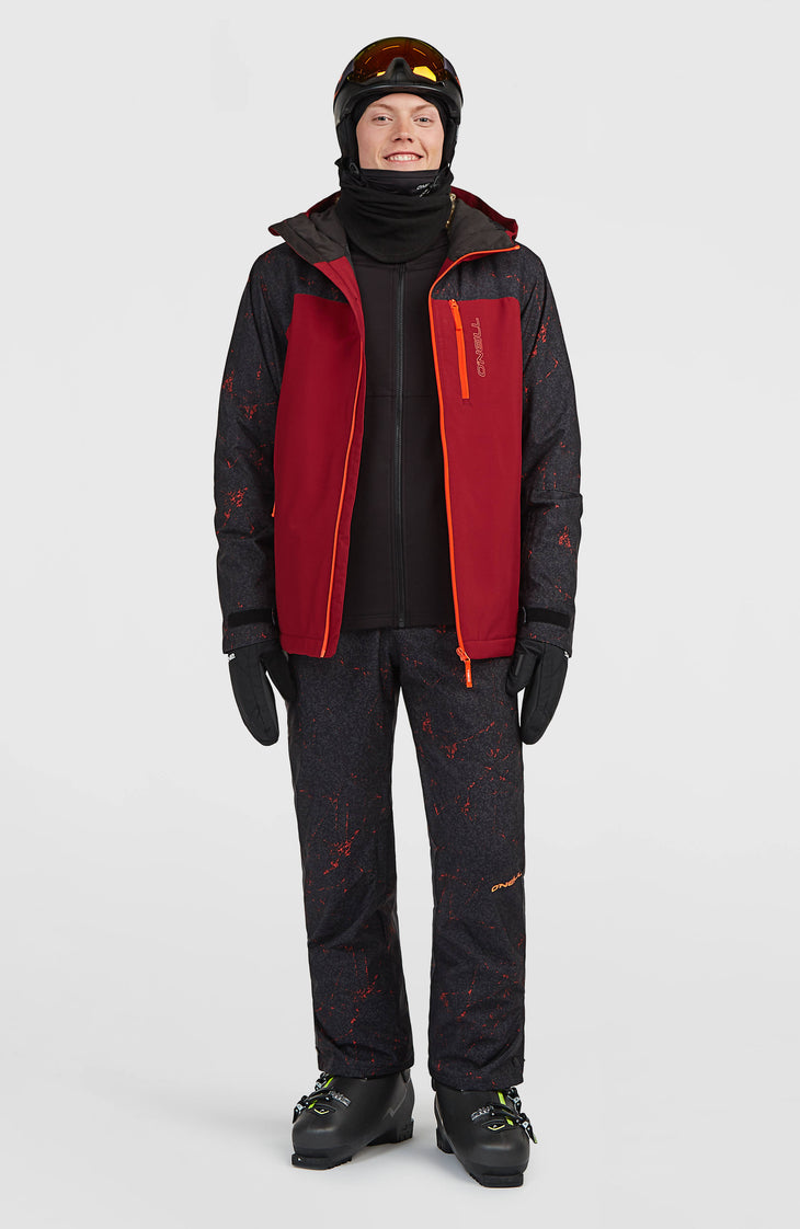 FWC'Cruz Duo Snow Jacket | Tamarillo Colour Block