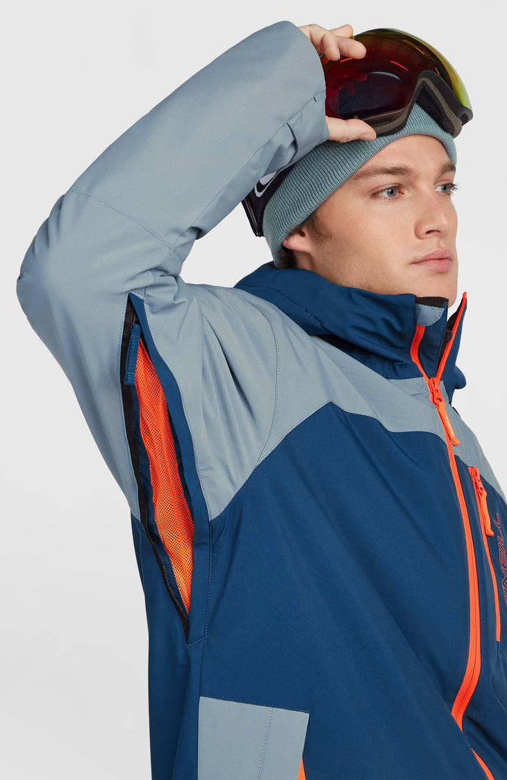 FWC'Cruz Duo Snow Jacket | Regal Blue Colour Block