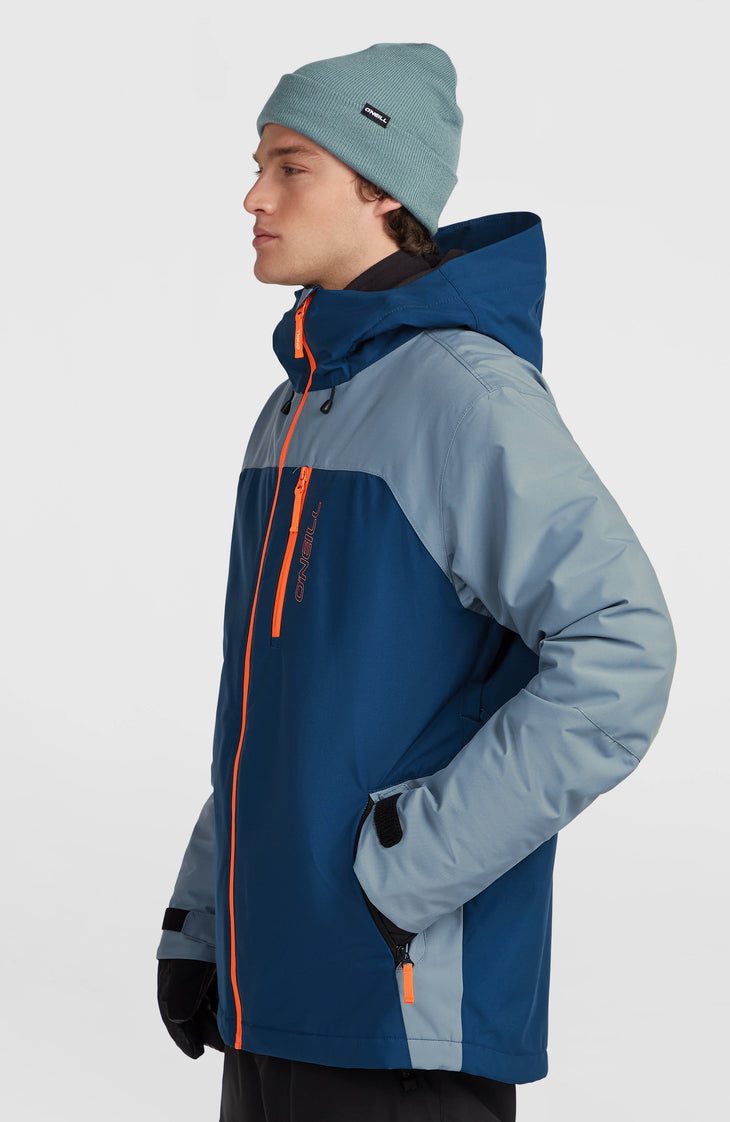 FWC'Cruz Duo Snow Jacket | Regal Blue Colour Block