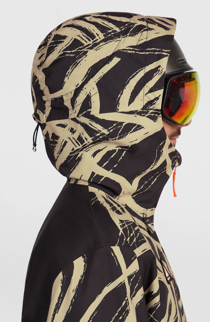FWC'Play Park Snow Jacket | Beige Snowtracks