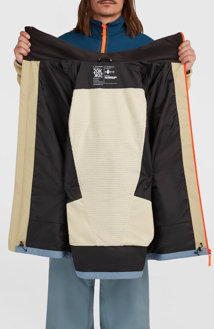 FWC'Play Park Snow Jacket | Olive Blush Colour Block