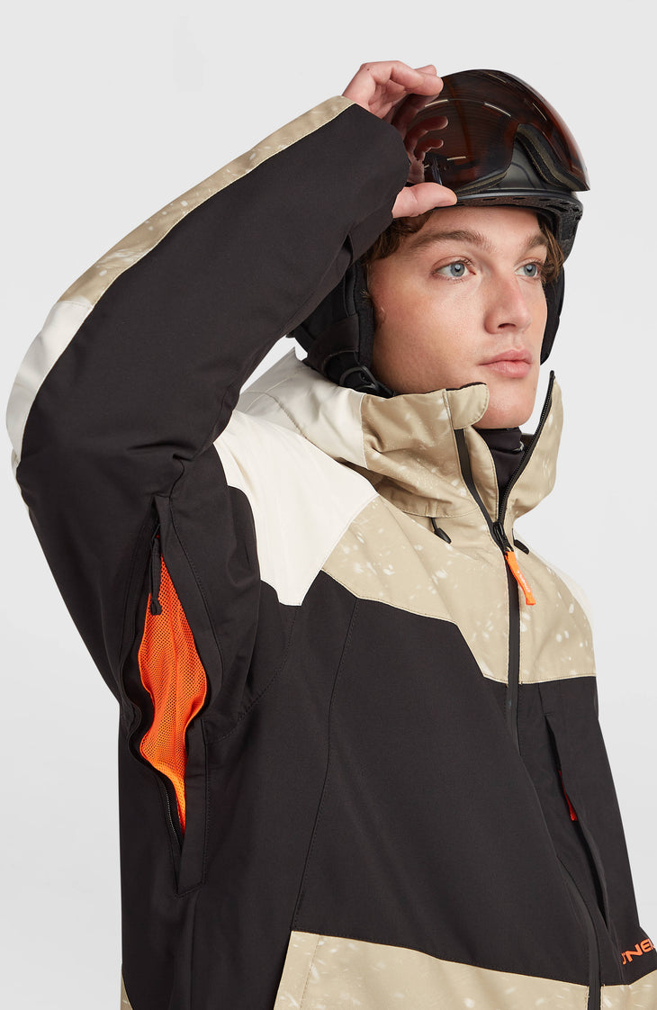 FWC'Cruz Mean Machine Snow Jacket | Beige Snow Storm