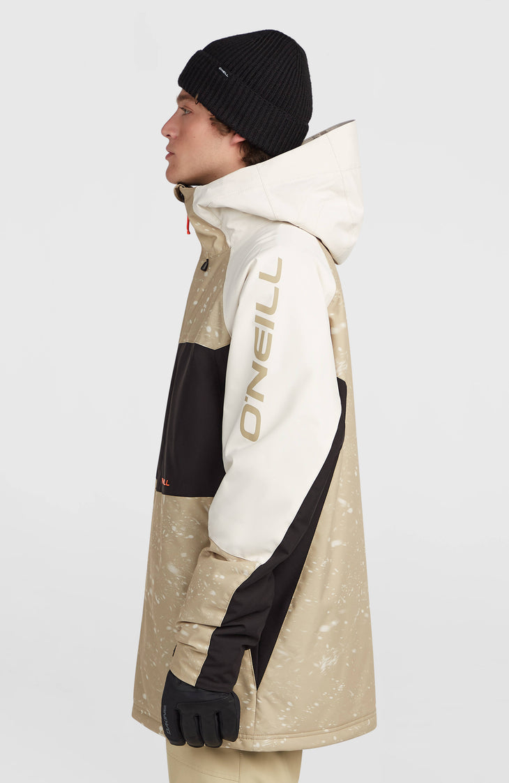 FWC'Cruz Mean Machine Snow Jacket | Beige Snow Storm