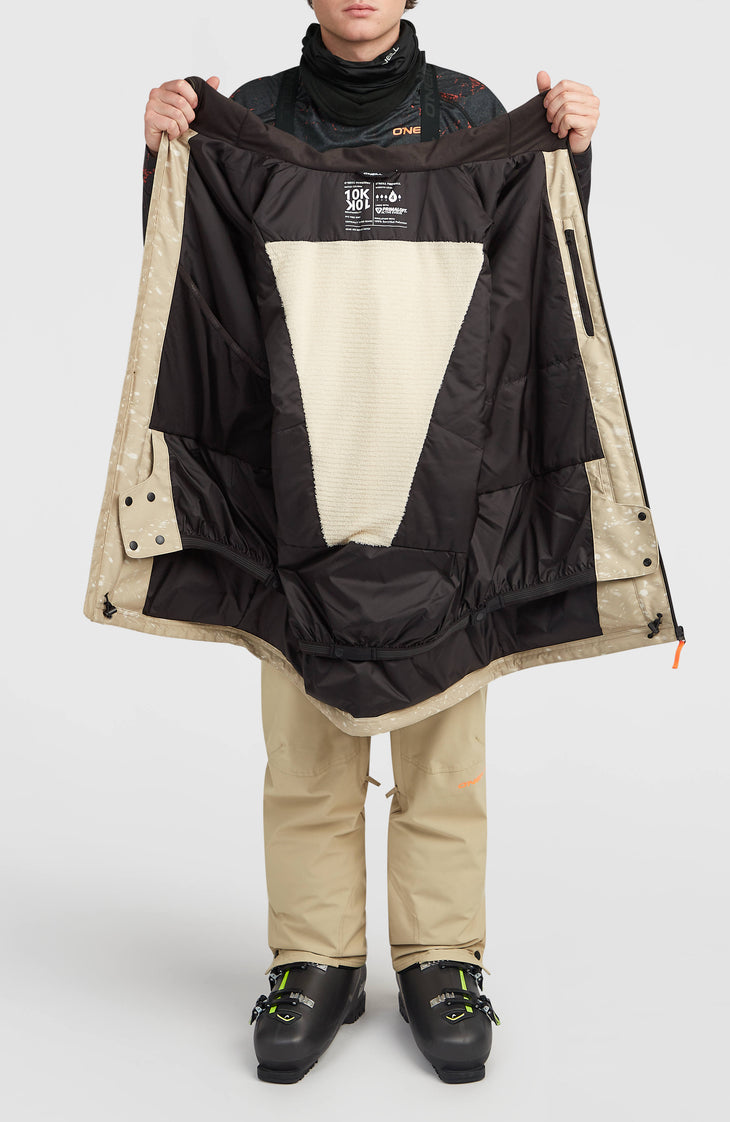 FWC'Cruz Mean Machine Snow Jacket | Beige Snow Storm