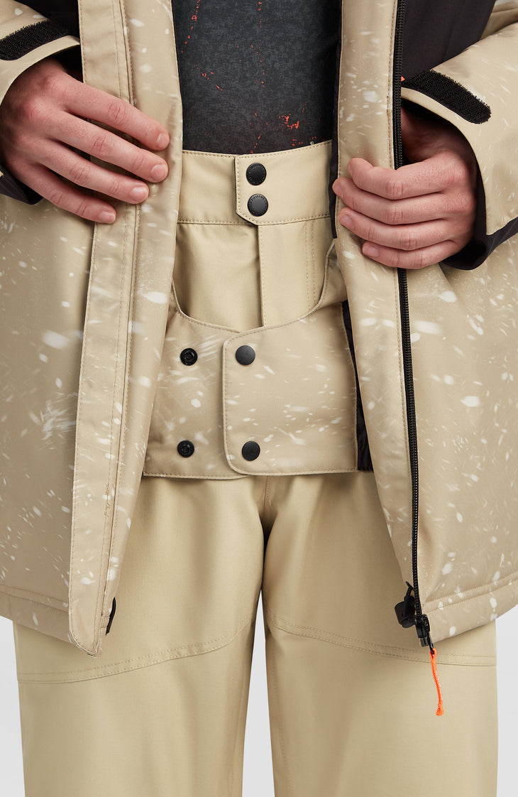 FWC'Cruz Mean Machine Snow Jacket | Beige Snow Storm