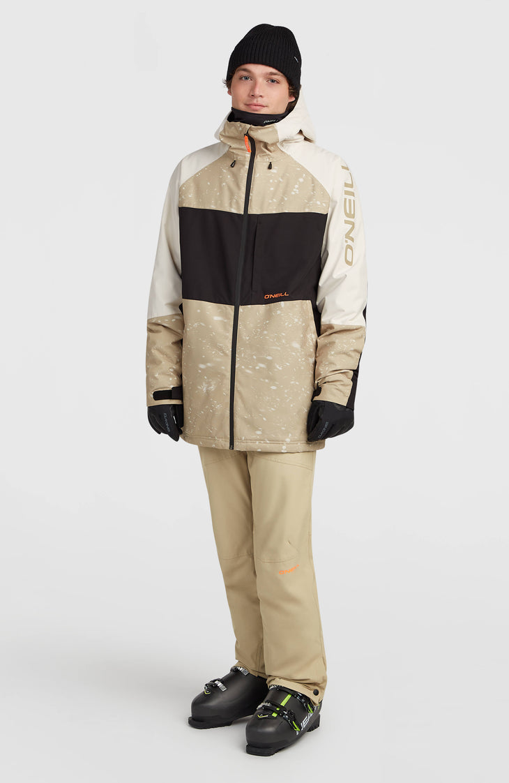 FWC'Cruz Mean Machine Snow Jacket | Beige Snow Storm