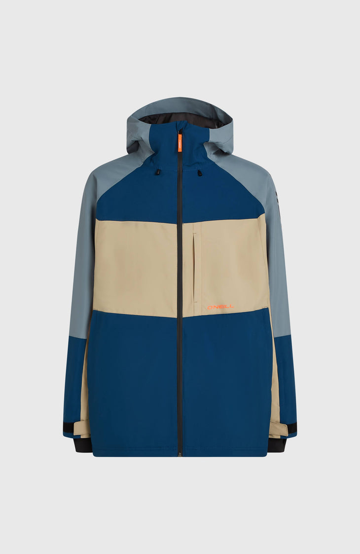 FWC'Cruz Mean Machine Snow Jacket | Regal Blue Colour Block