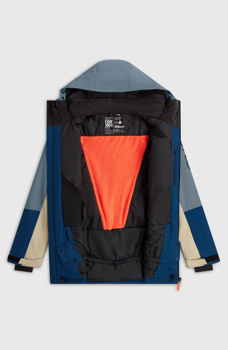 FWC'Cruz Mean Machine Snow Jacket | Regal Blue Colour Block