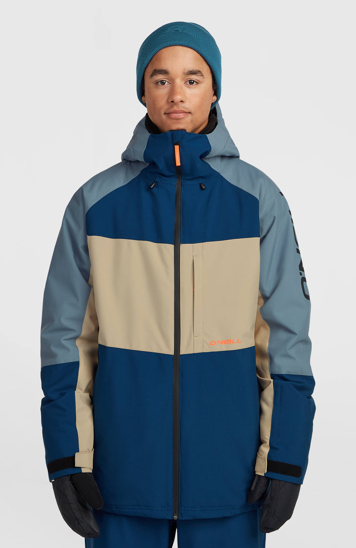 FWC'Cruz Mean Machine Snow Jacket | Regal Blue Colour Block