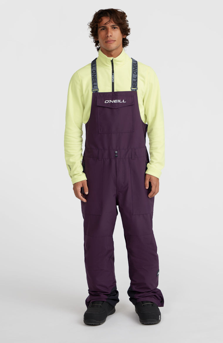 O'Riginals Bib Loose Snow Pants | Aubergine O'Riginals Bib Loose Snow Pants | Aubergine