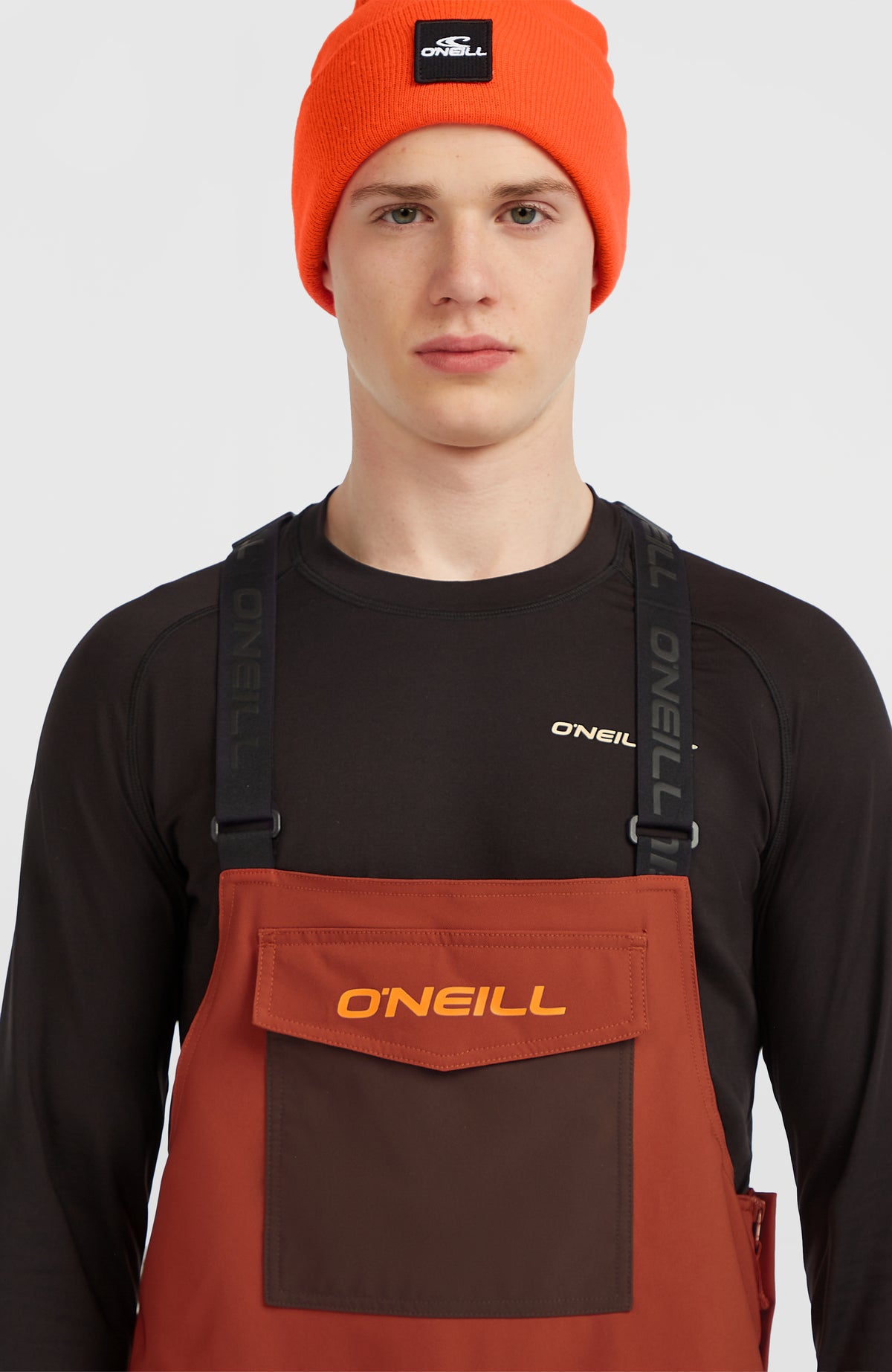 FWC'Peak Bib Snow Pants | Bonfire Colour Block