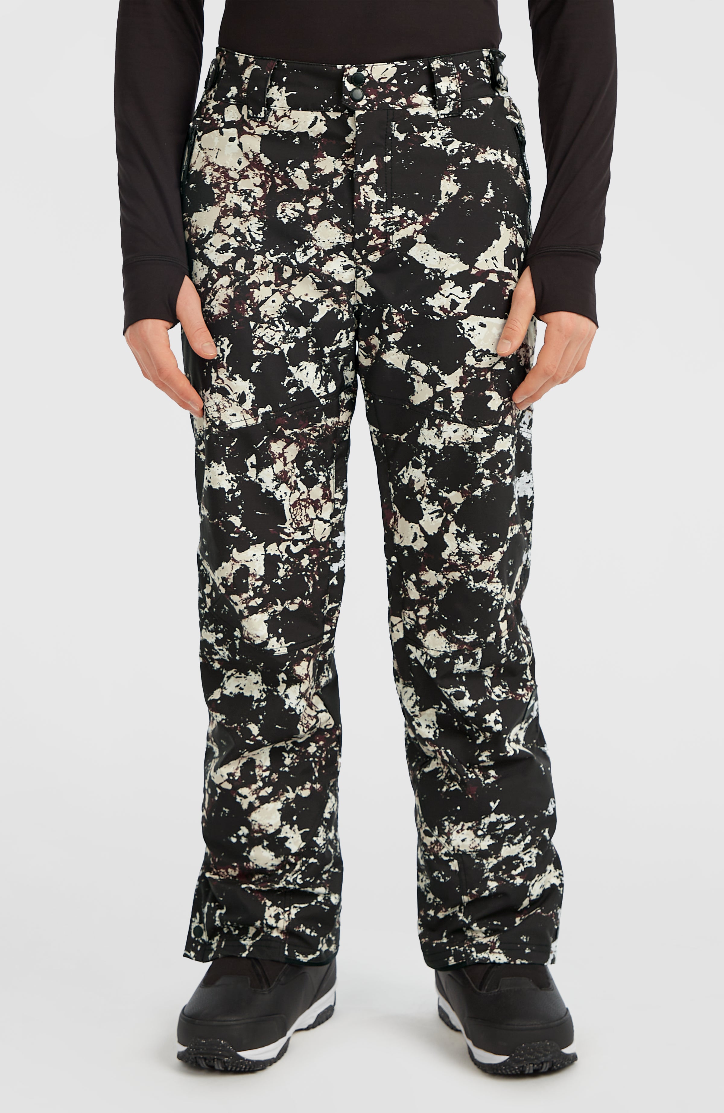 FWC'Cruz Snow Pants | Black/Beige Quarry – O'Neill