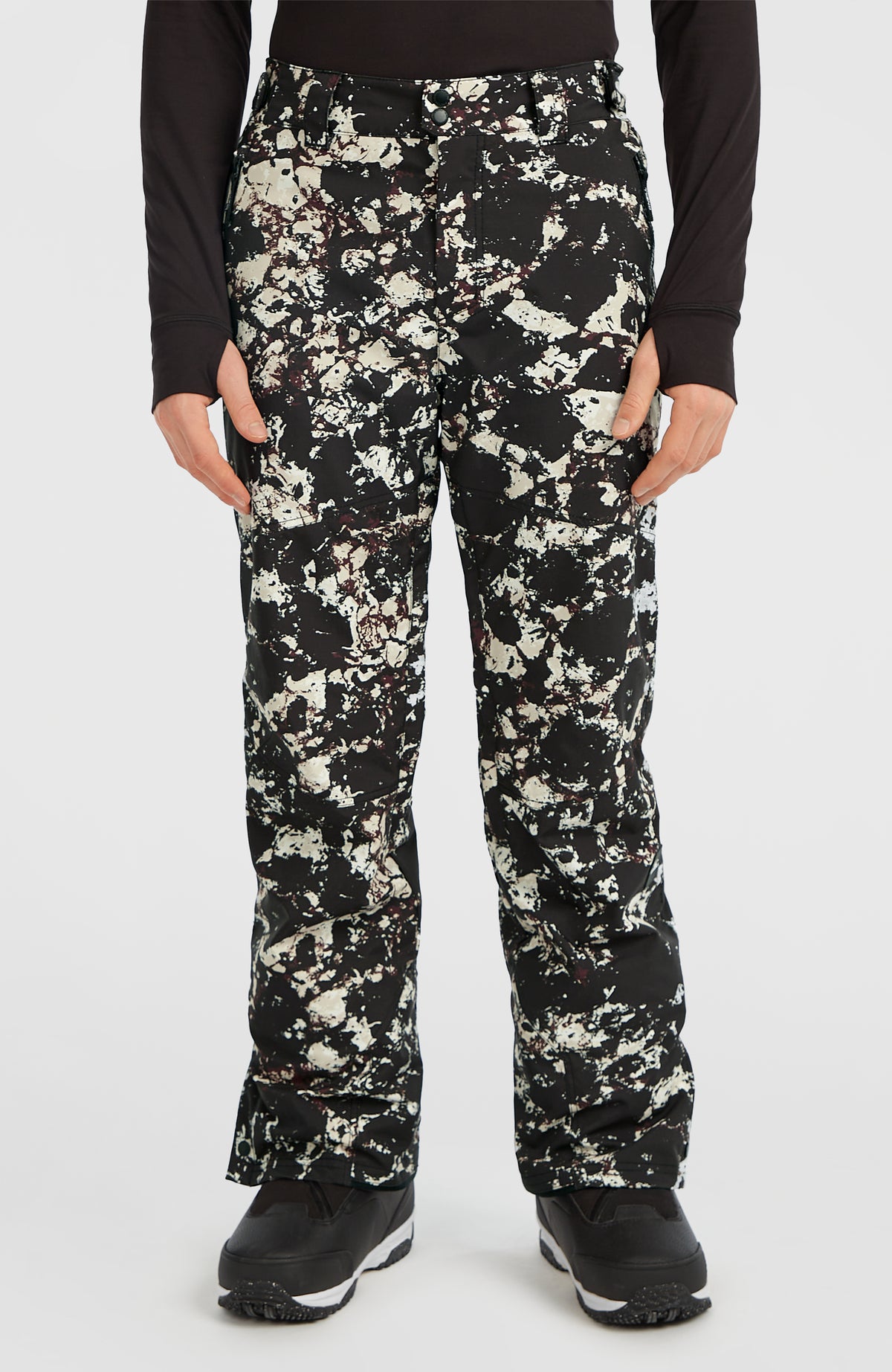 FWC'Cruz Snow Pants | Black/Beige Quarry