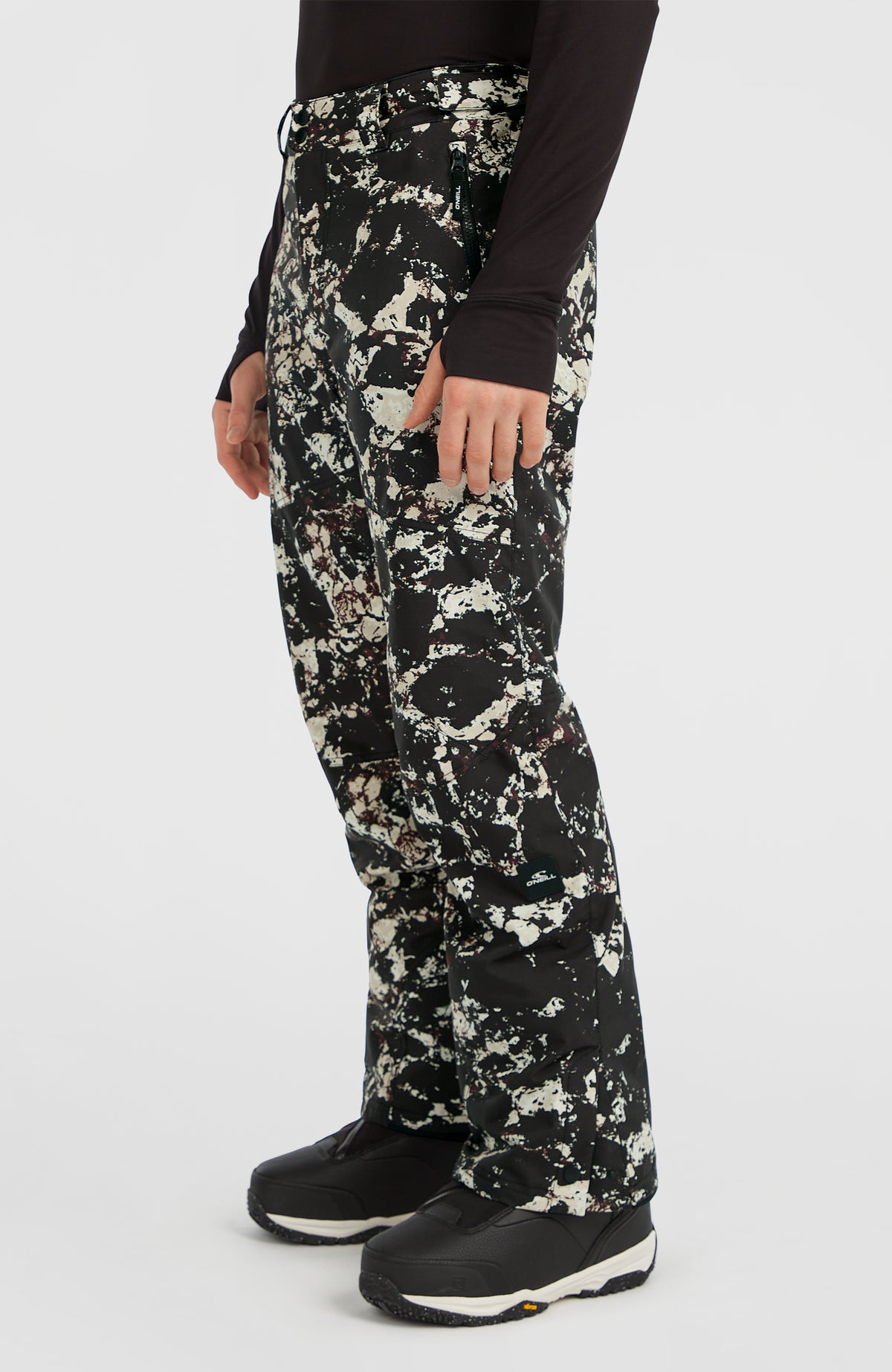 FWC'Cruz Snow Pants | Black/Beige Quarry