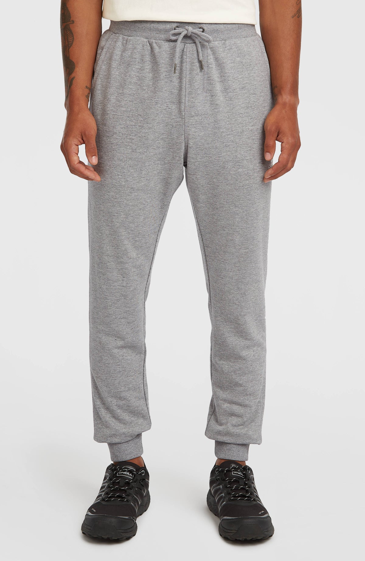 Small Logo Sweatpants | Silver Melee