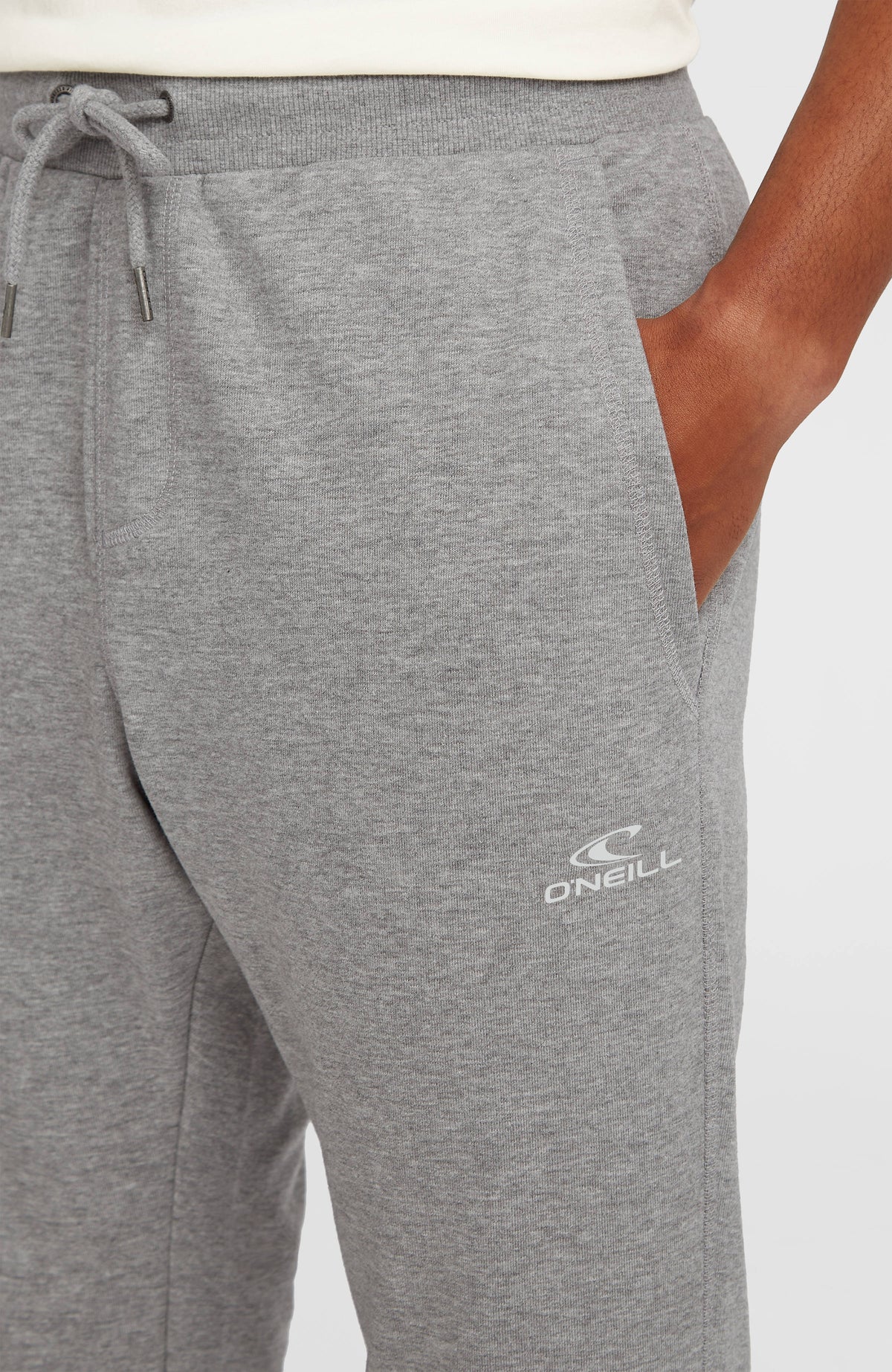 Small Logo Sweatpants | Silver Melee