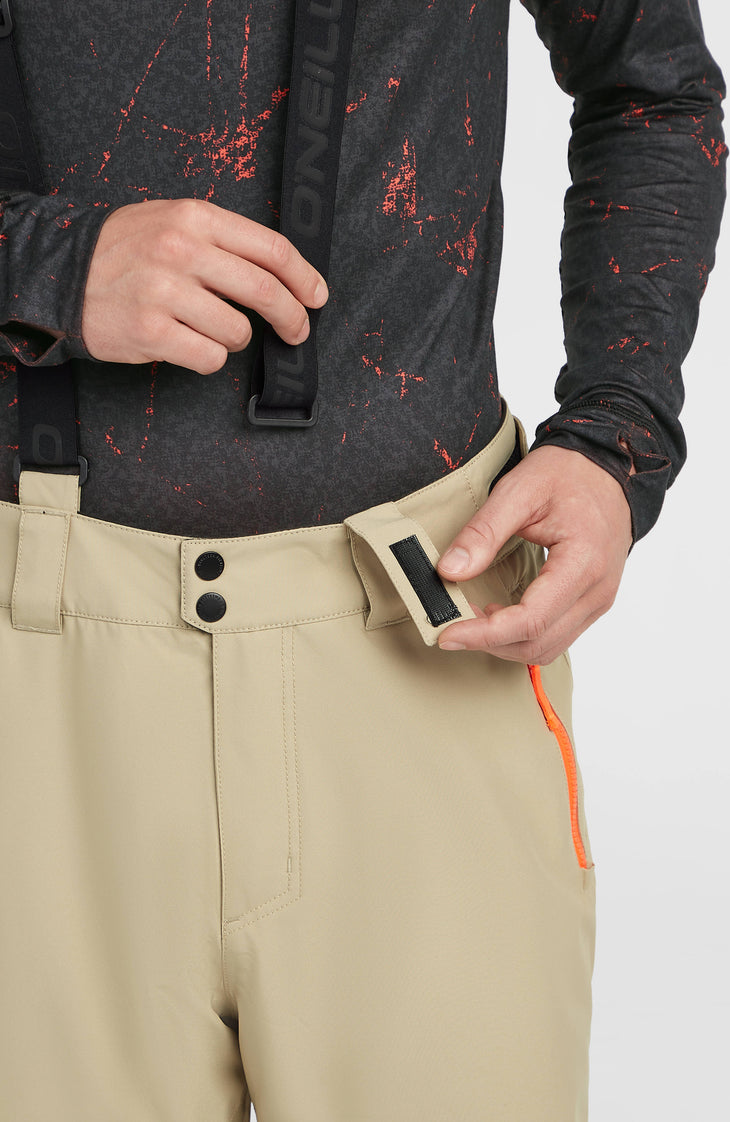 FWC'Cruz Suspender Snow Pants | Olive Blush