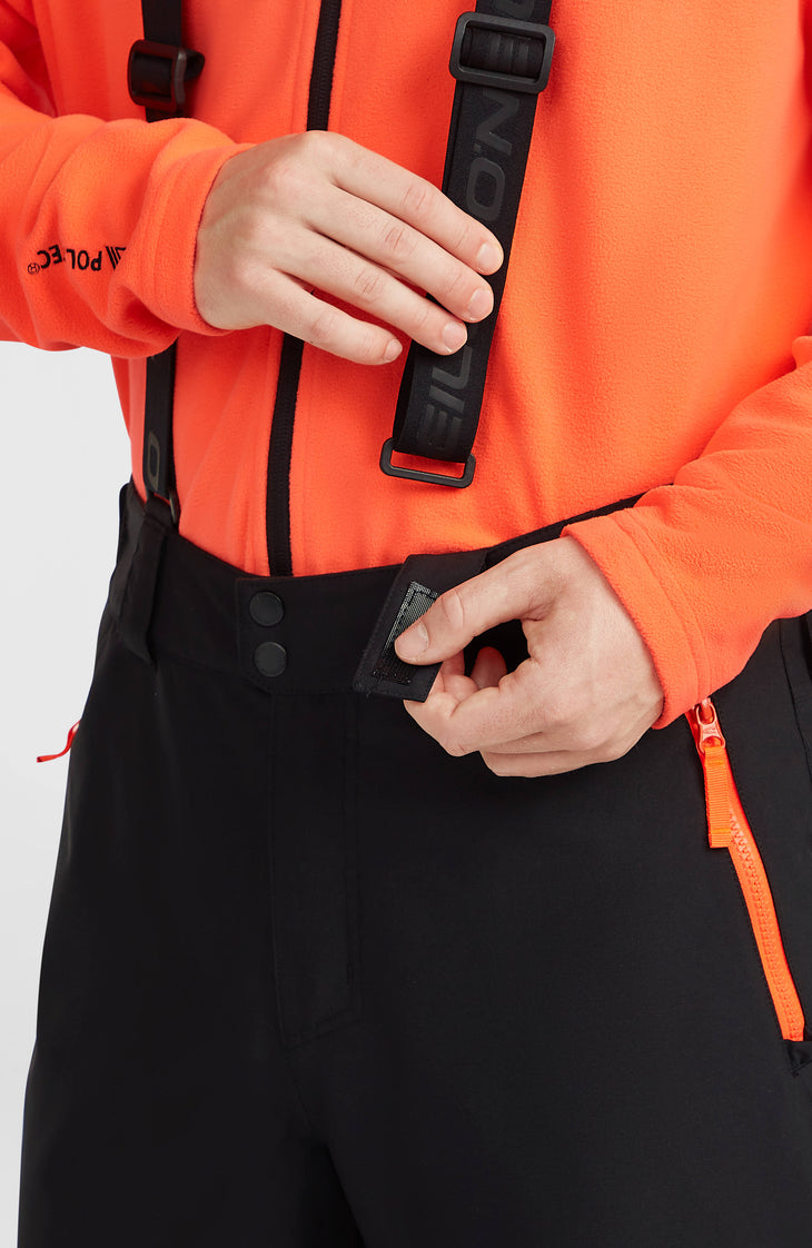 FWC'Cruz Suspender Snow Pants | Black Out