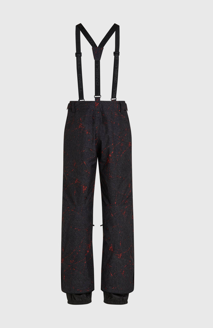 FWC'Cruz Suspender Snow Pants | Black Basalt